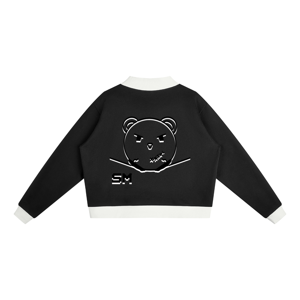 Women’s Mock Neck Crewneck Sweatshirt