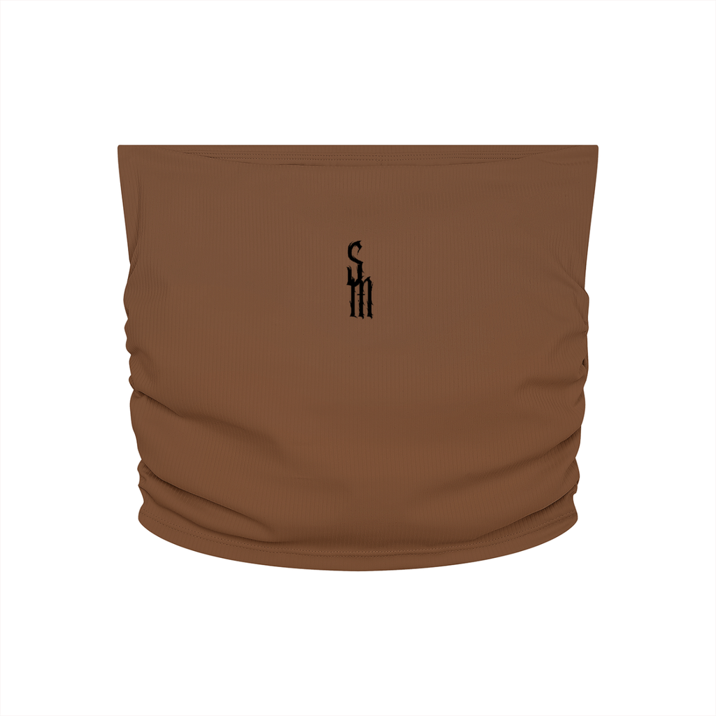 Women’s Ruched Cropped Yoga Tube Top