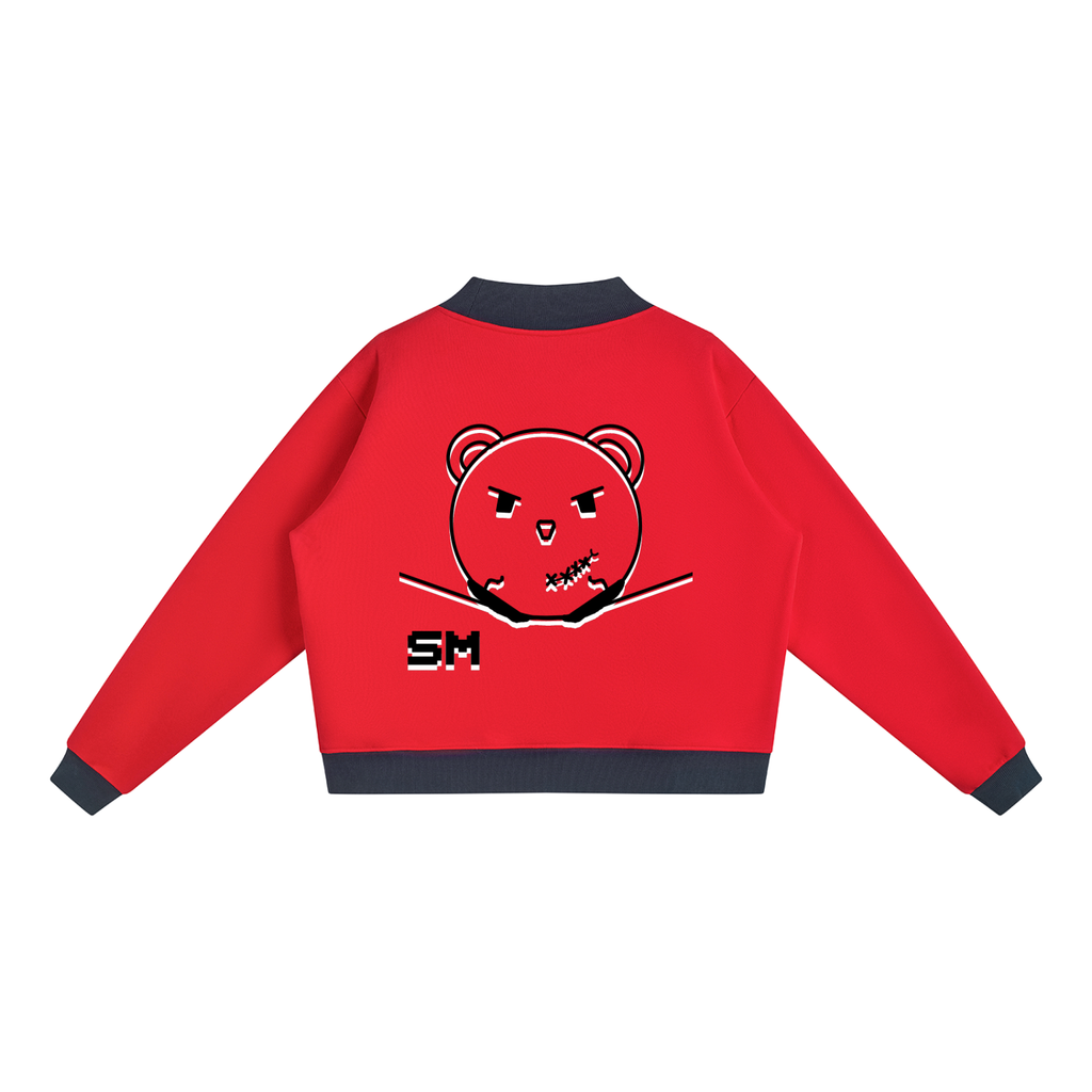 Women’s Mock Neck Crewneck Sweatshirt