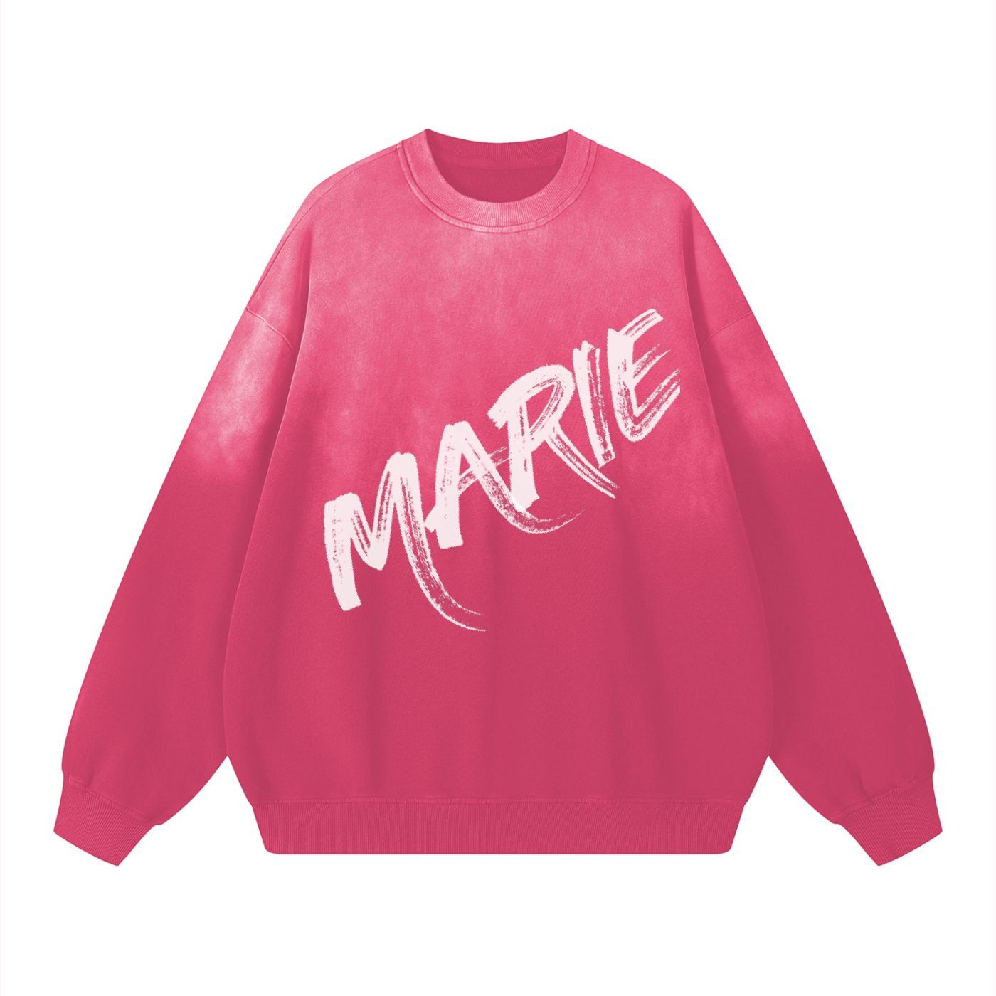 Sunfade Drop-Shoulder Cotton Sweatshirt