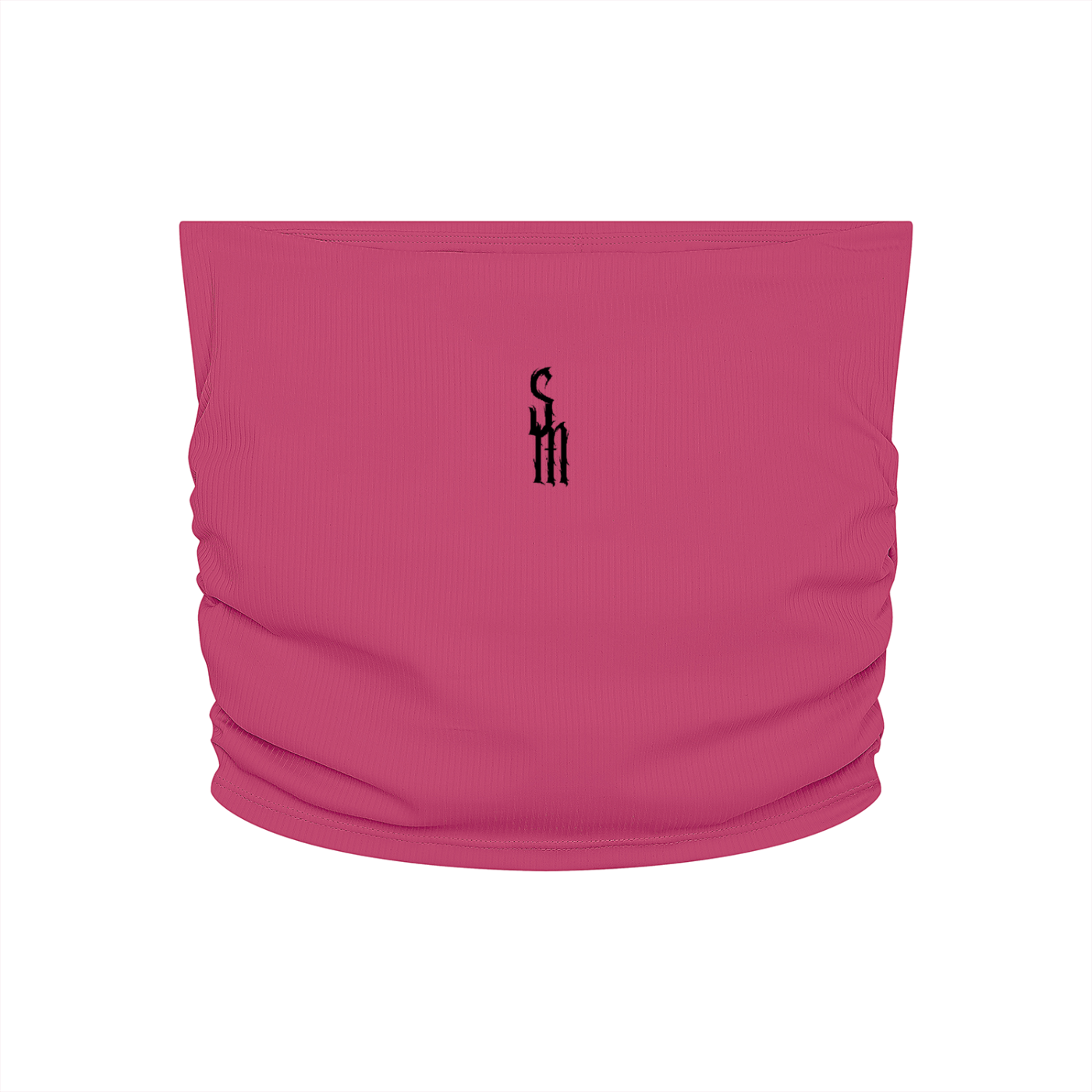 Women’s Ruched Cropped Yoga Tube Top