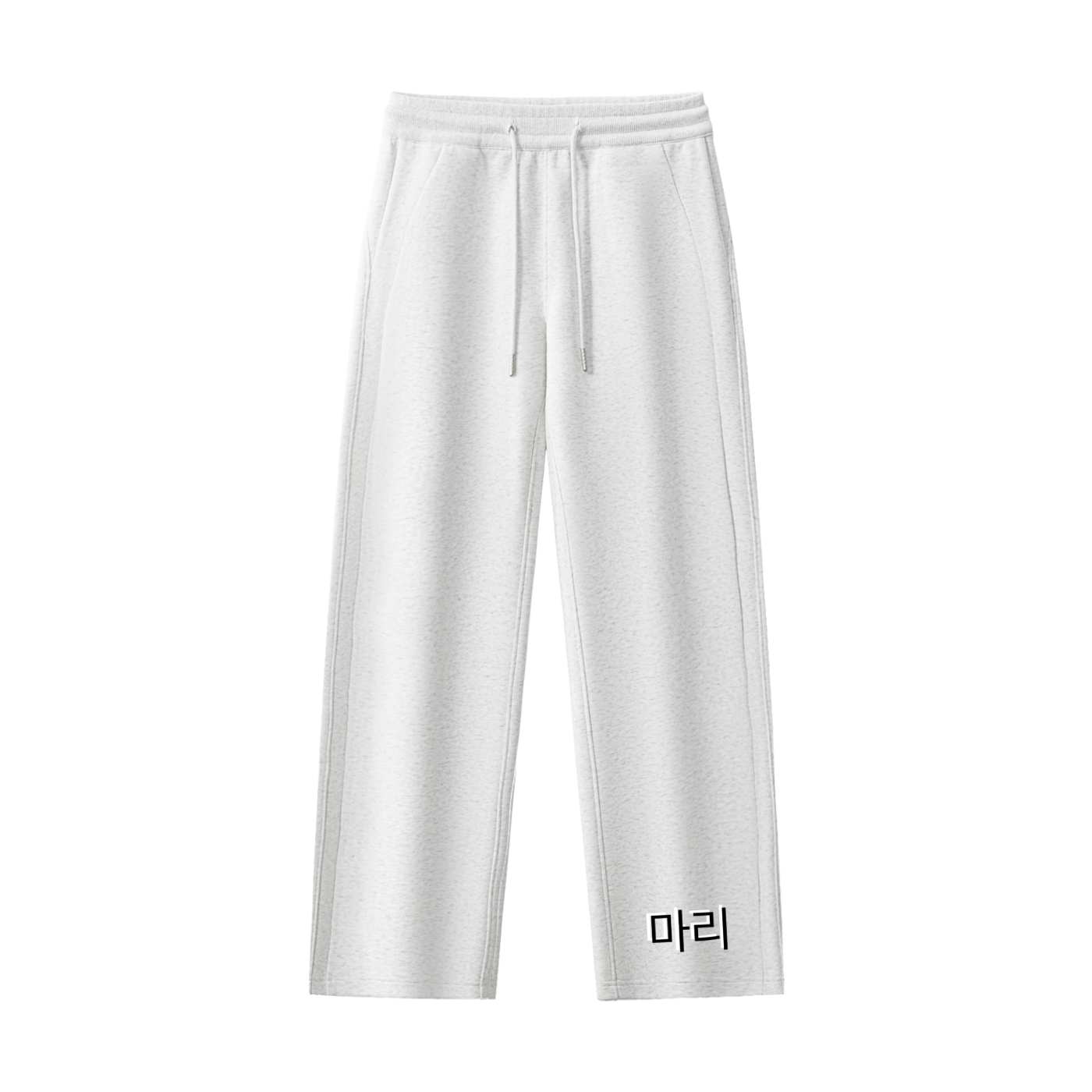 Essential Drawstring Straight-Leg Sweatpants