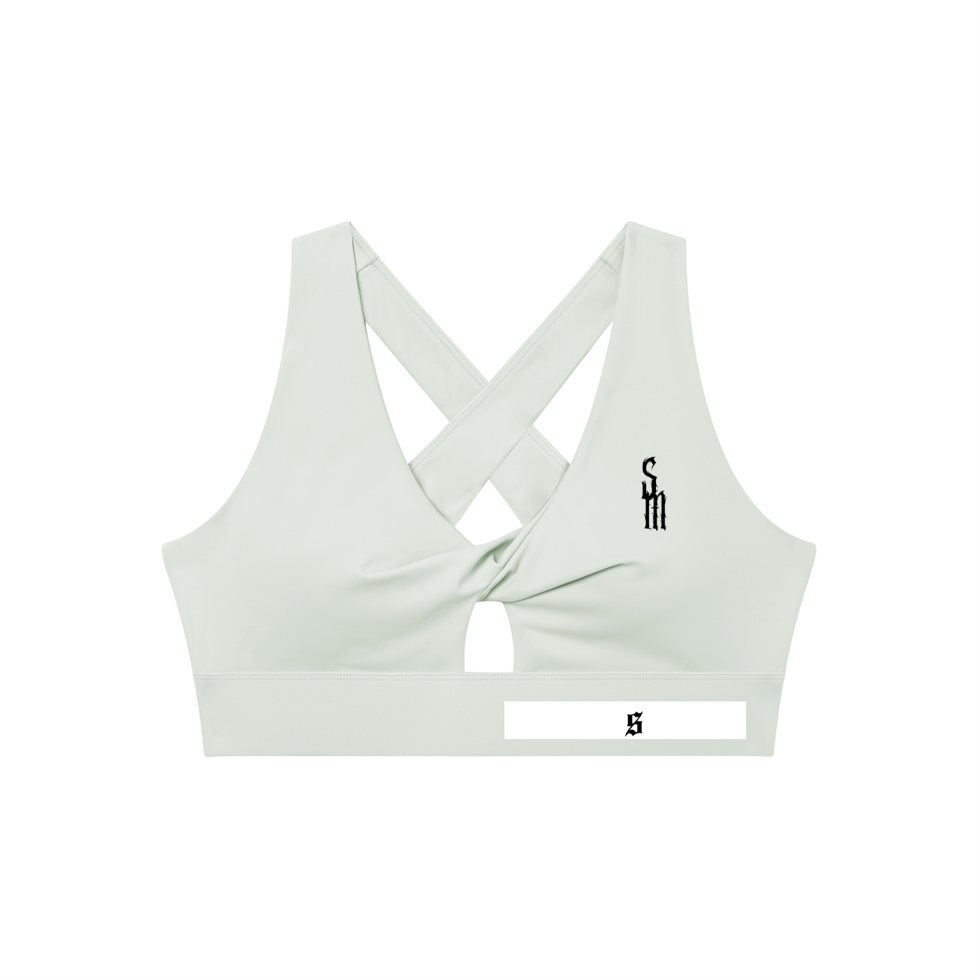 Women's Twist Front V-Neck Sports Bra
