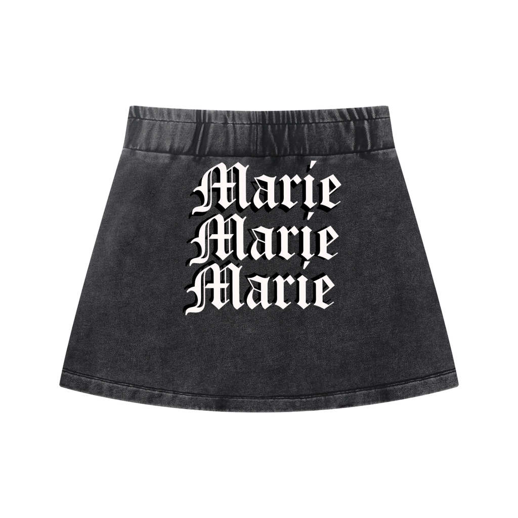 Women's Mineral Wash Mini Skirt