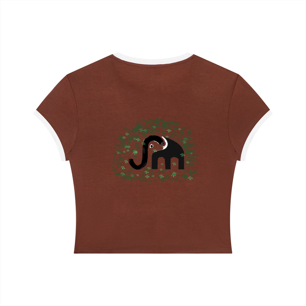 Women's Slim Color Block T-Shirt
