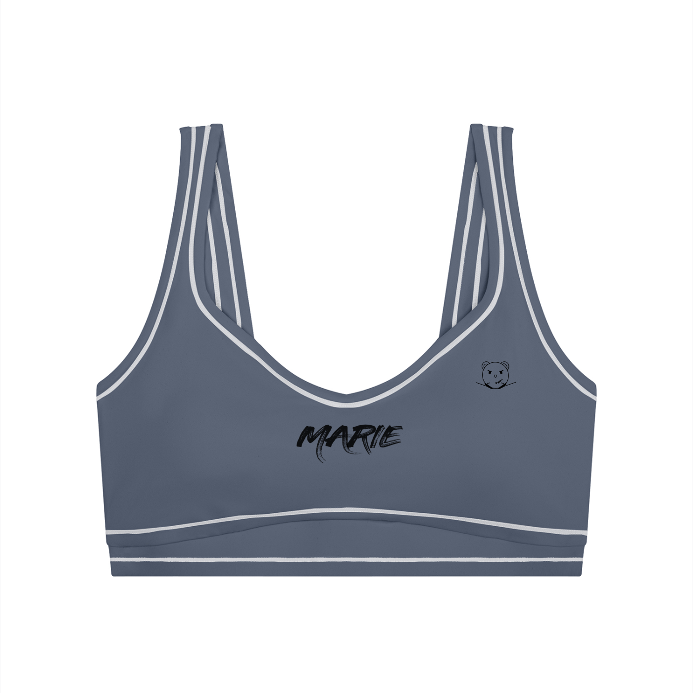 Women’s Topstitching Yoga Sports Bra