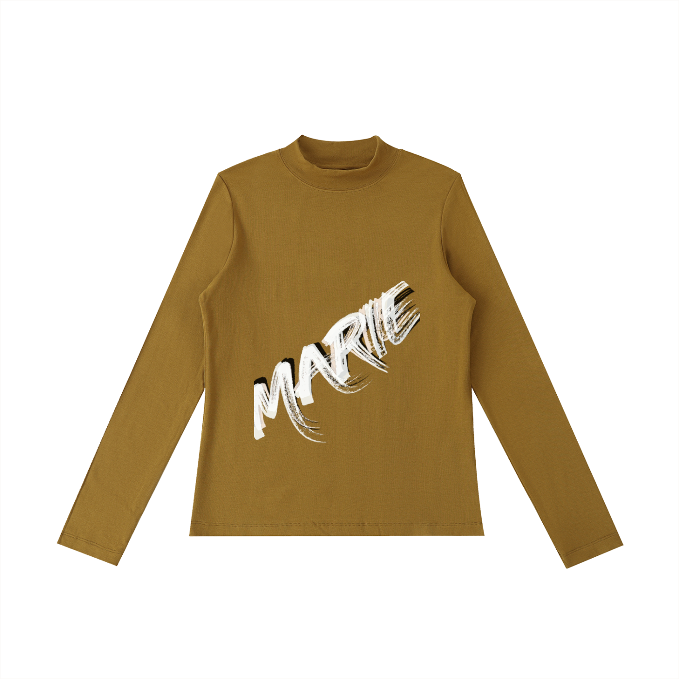 Essential Mock Neck Long Sleeve T-Shirt
