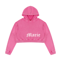 Women’s Mineral Washed Crop Hoodie