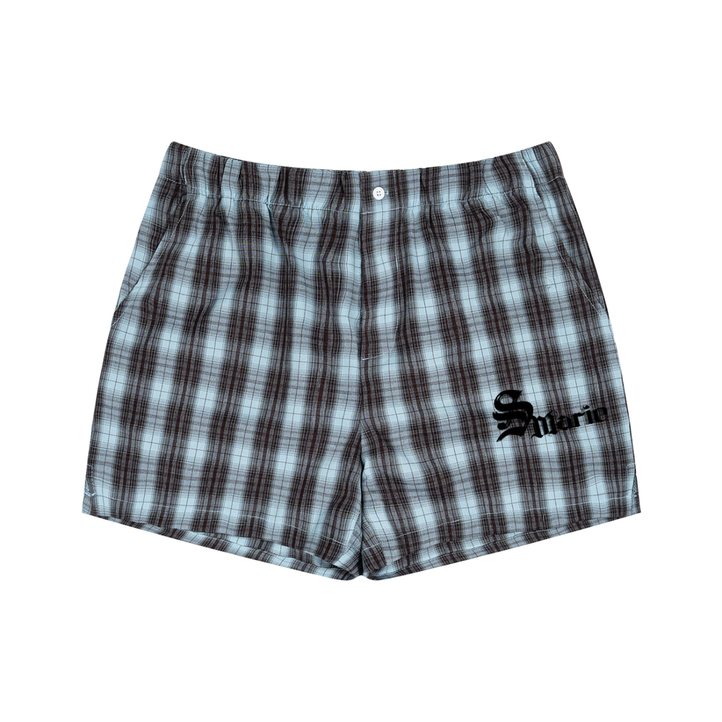 Unisex Plaid Shorts