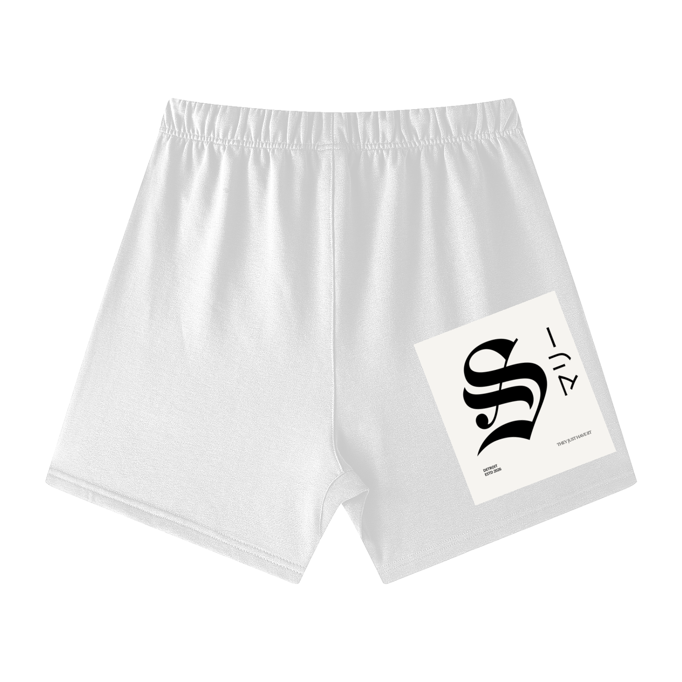 Unisex Earth Tone Loose Fit Cotton Shorts