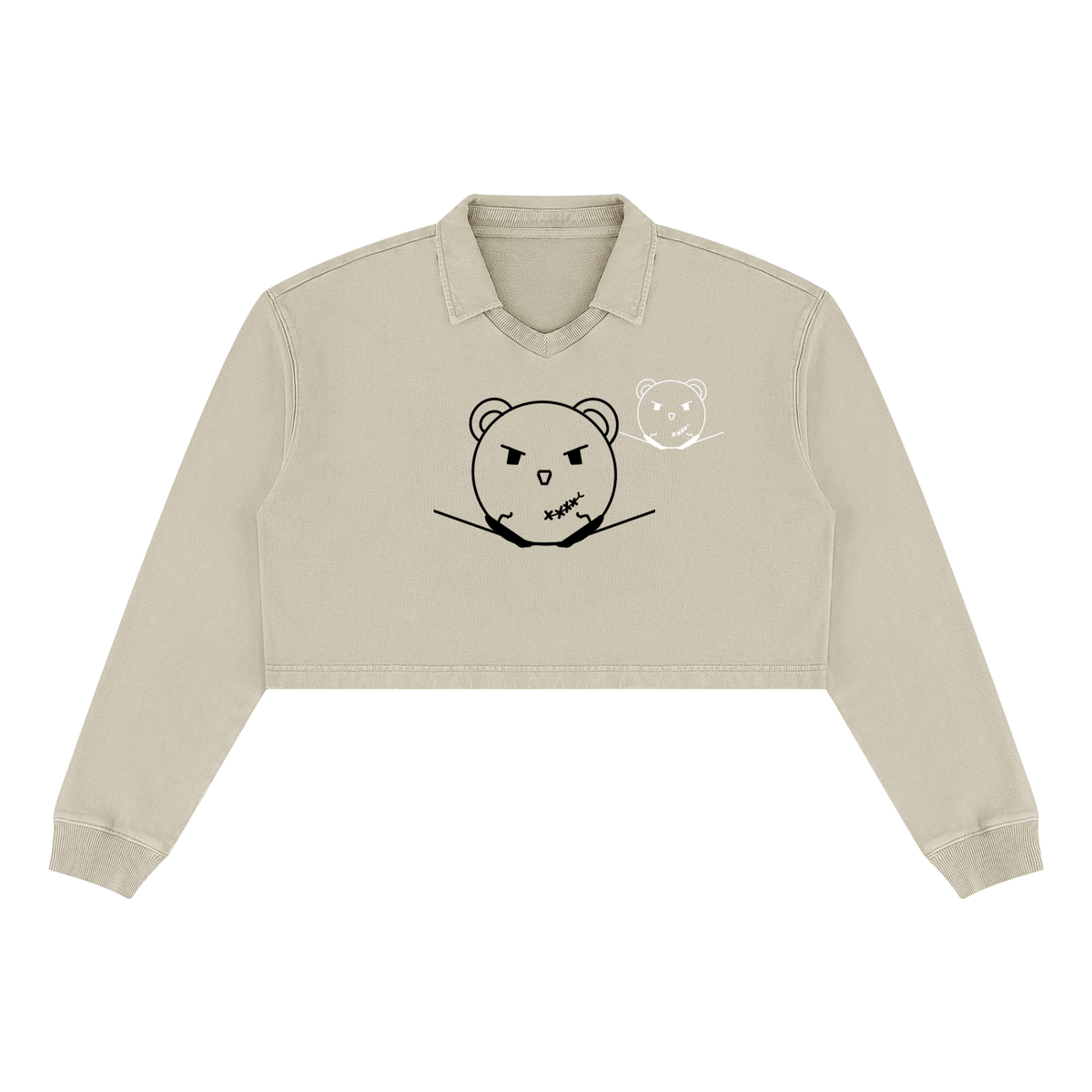 Women’s Vintage Wash Crop Sweatshirt