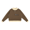 Women’s Mock Neck Crewneck Sweatshirt