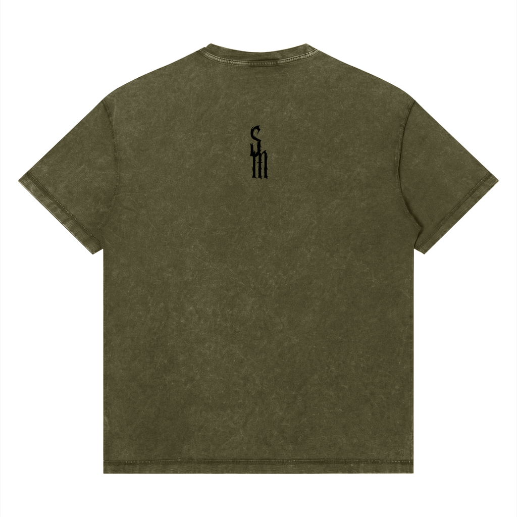 Unisex Mineral Wash Oversized T-Shirt