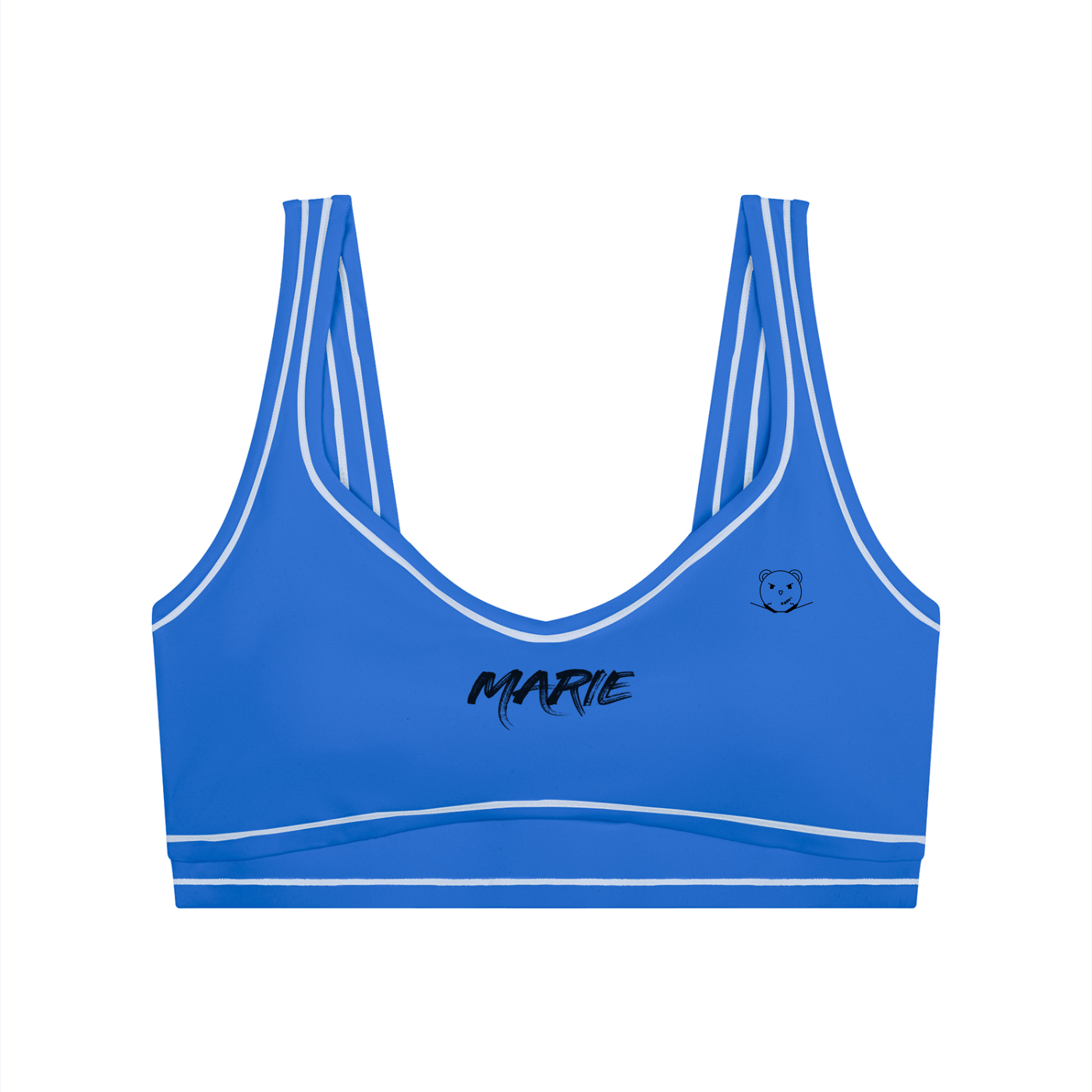 Women’s Topstitching Yoga Sports Bra