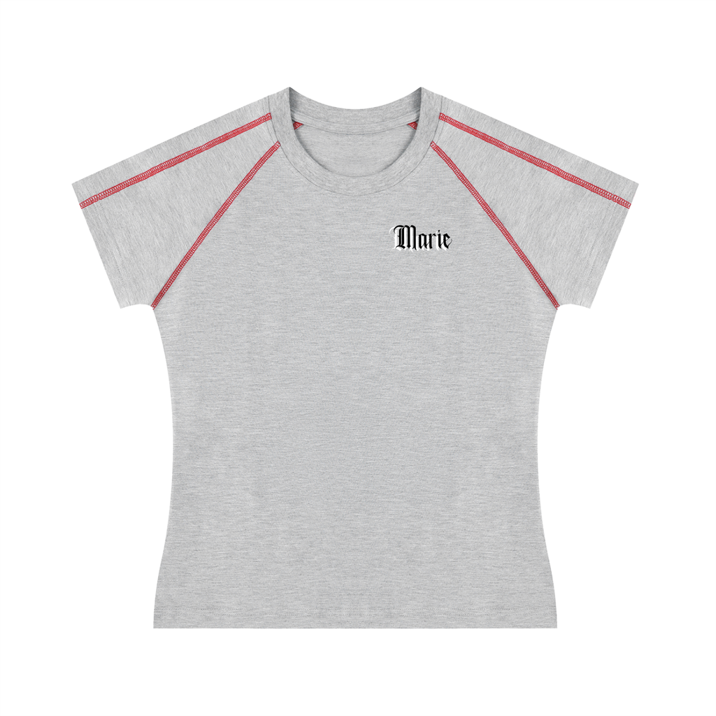 Women's Contrast Stitch Raglan T-Shirt