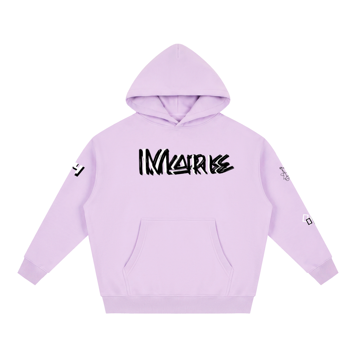 Essential Oversized Boxy Fit Fleece Hoodie