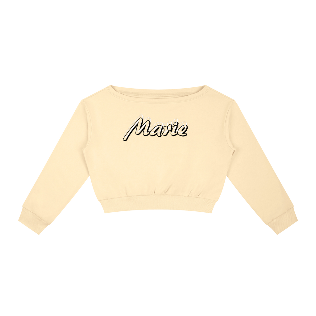 Women's Off-Shoulder Sweatshirt