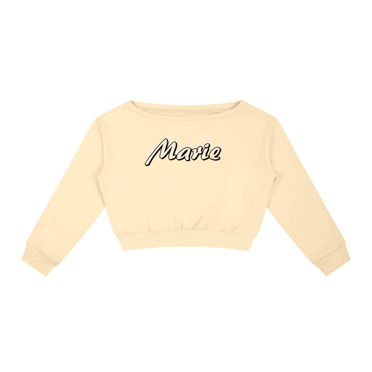 Women's Off-Shoulder Sweatshirt