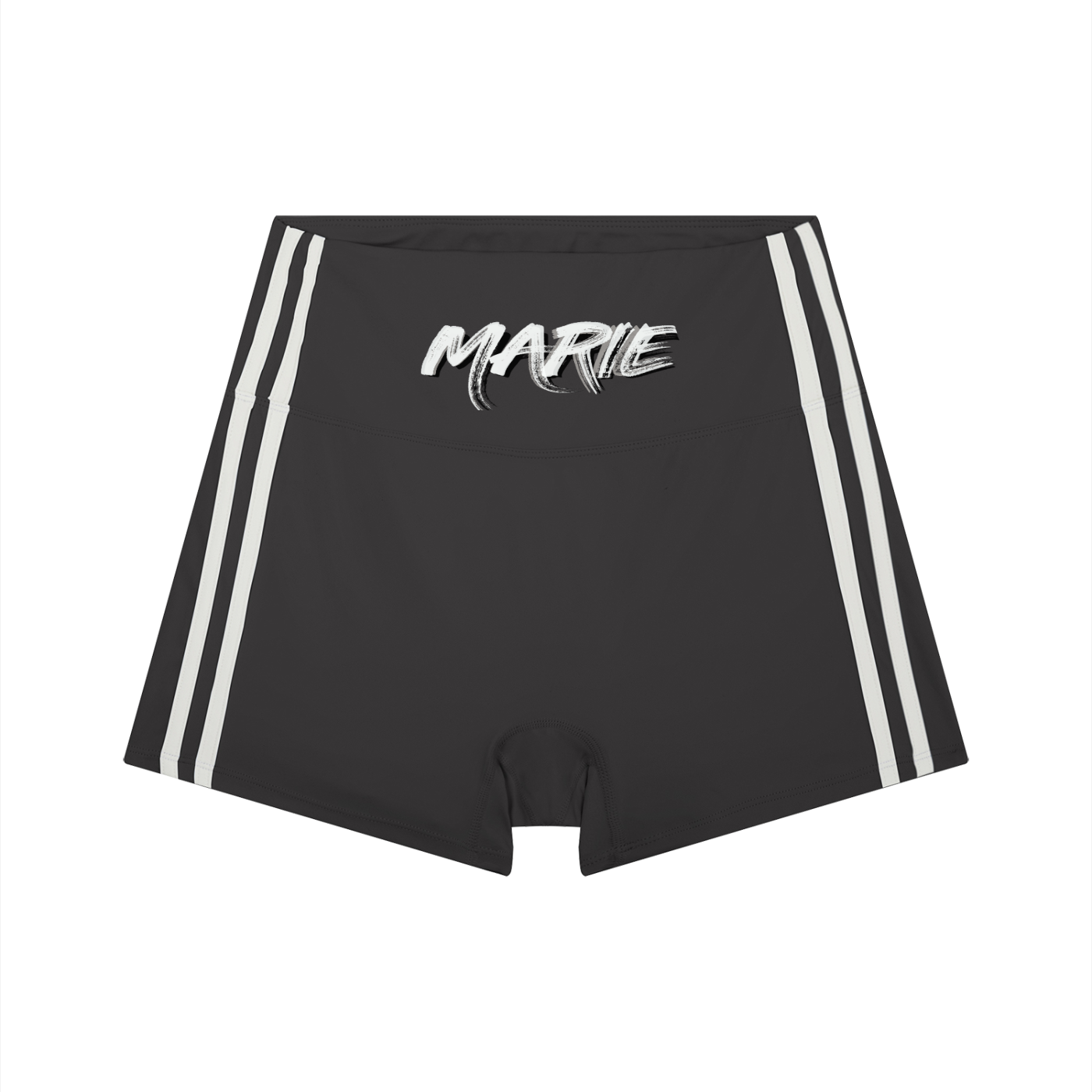 Women’s High-Waist Color Block Yoga Shorts