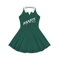Women's Collared Halter A-Line Tennis Dress