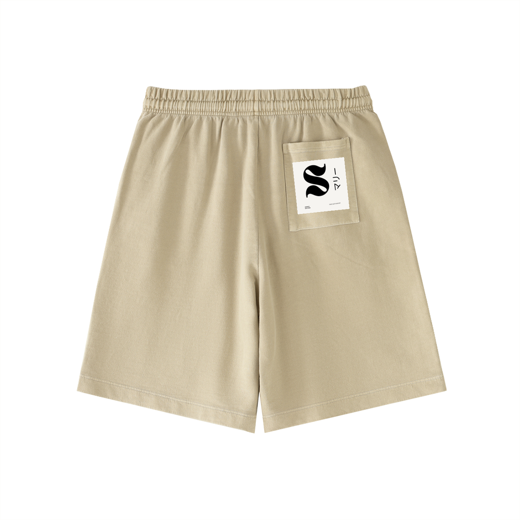 Vintage Wash Cotton Shorts