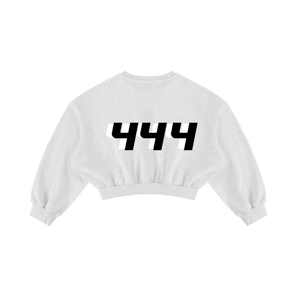 Women's Boxy Cropped Crewneck Sweatshirt