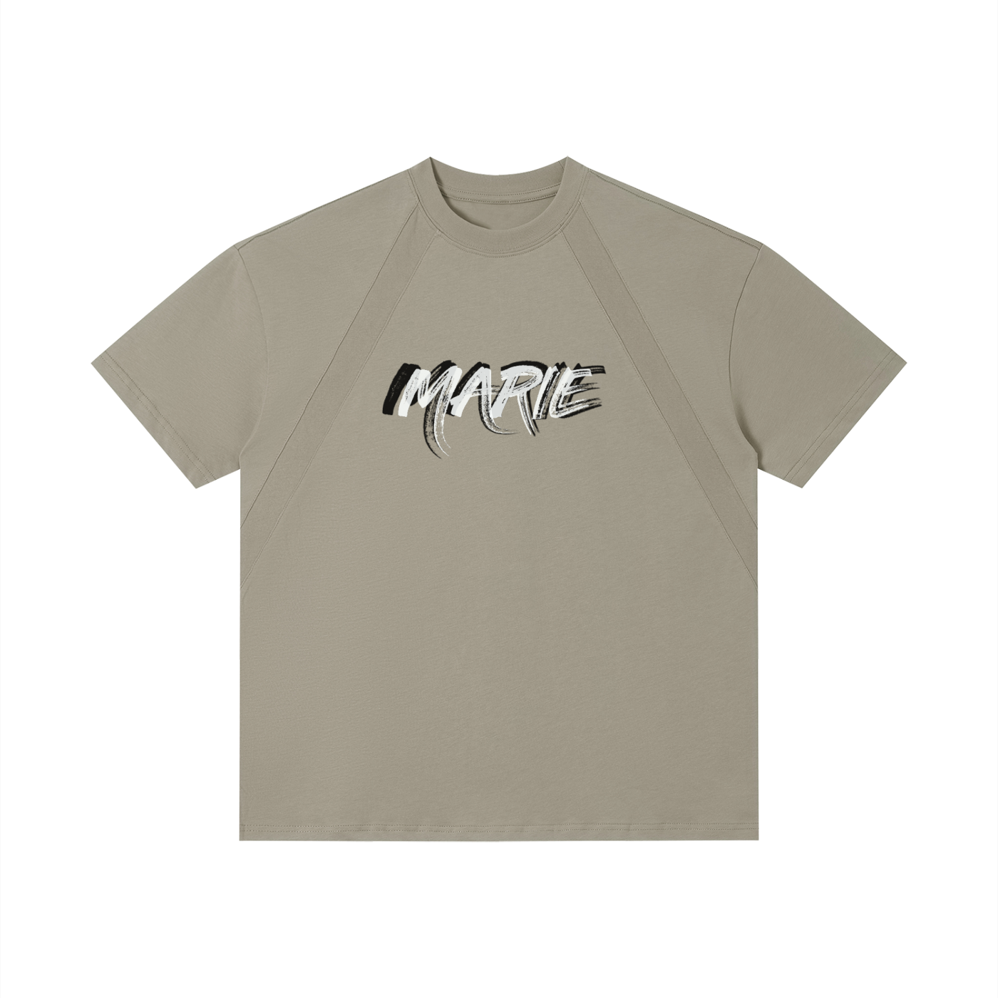Unisex Tonal Paneled Performance T-Shirt