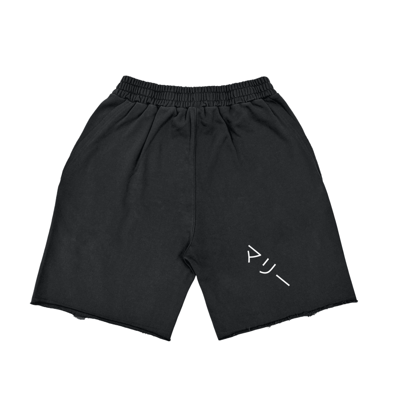 Vintage Washed Tiger Stripes Short Pants