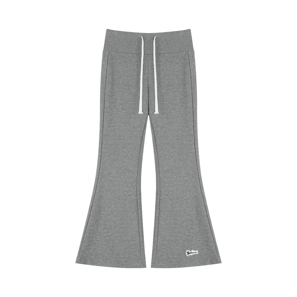 Women's Drawstring Flared Leg Pants