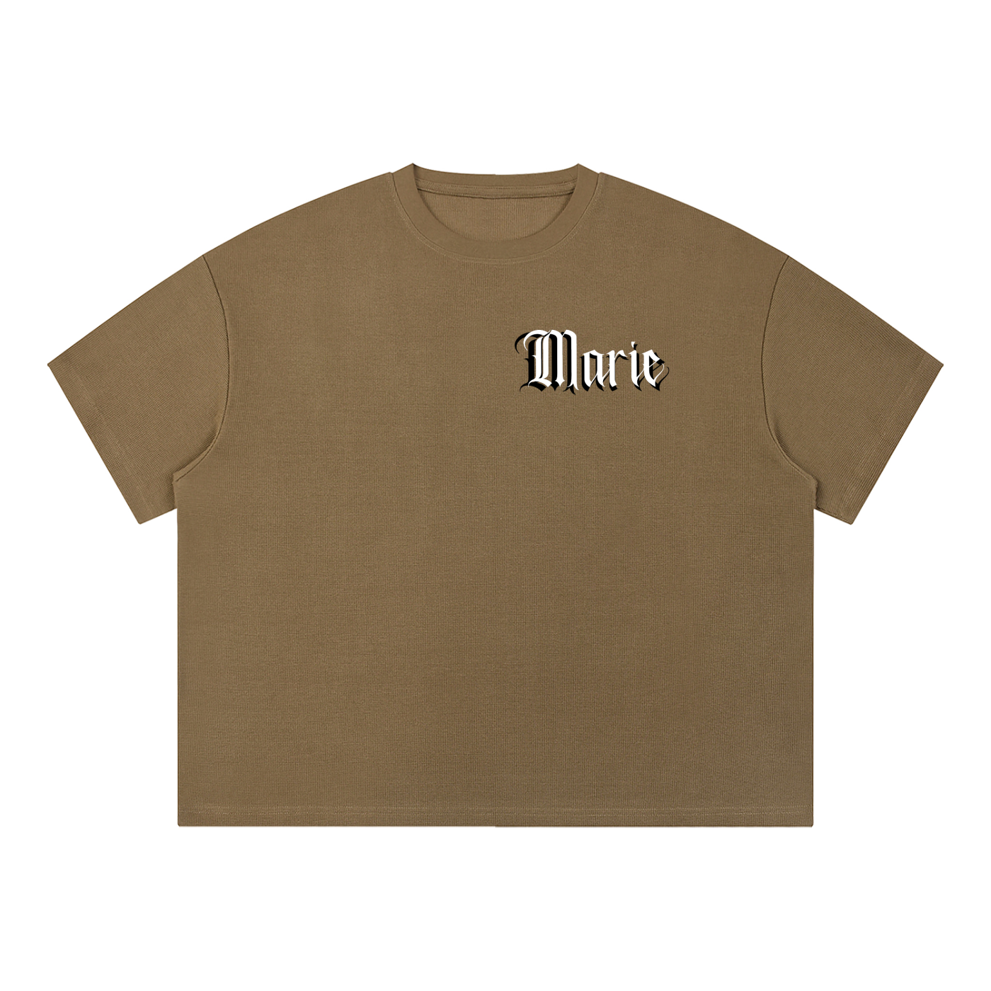 Unisex Waffle Boxy T-Shirt