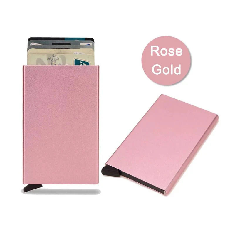 Rfid Smart Wallet Card Holder