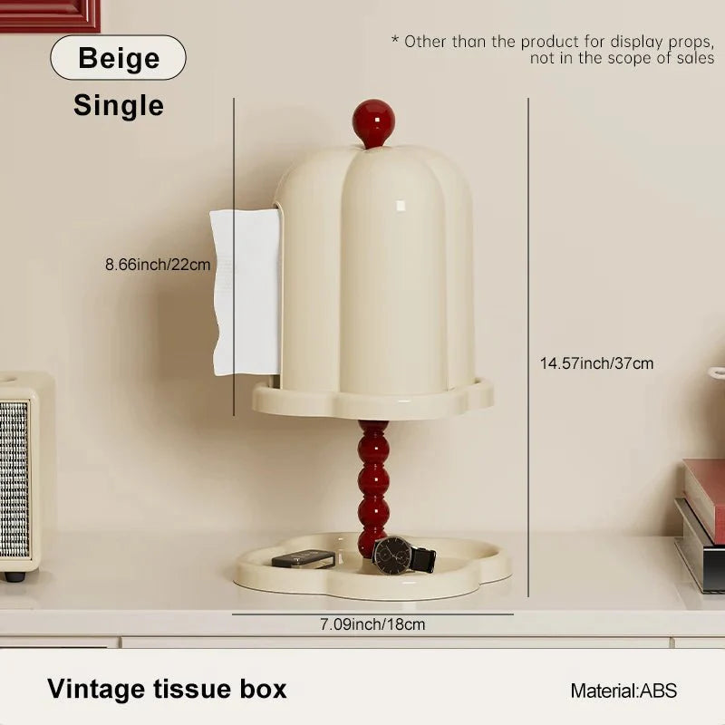 Retro tissue box