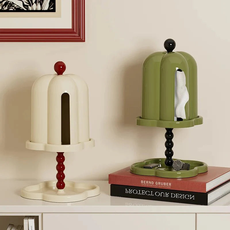 Retro tissue box
