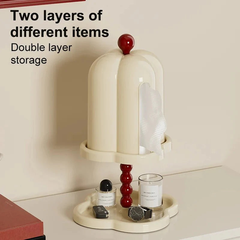Retro tissue box