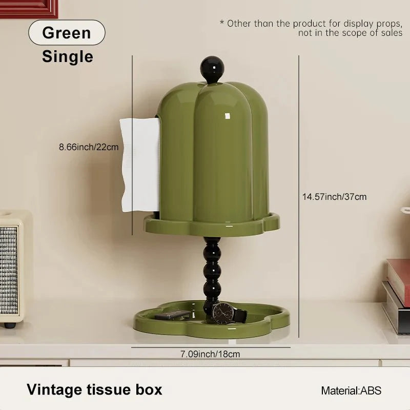 Retro tissue box